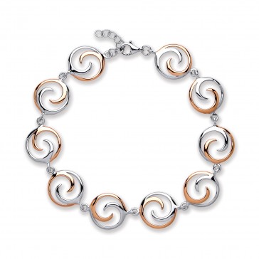 RP/RGP Silver Bracelet Circles