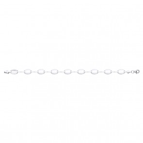 RP Silver Bracelet Fancy Link