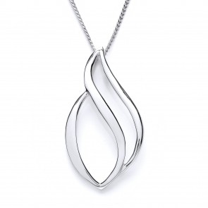 RP Silver Pendant Open Polished